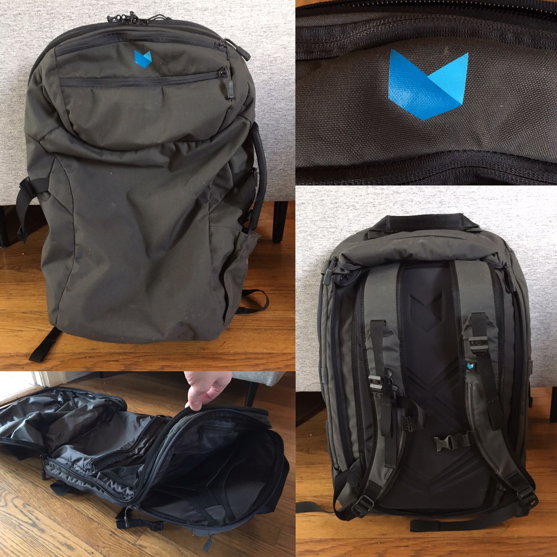 Minaal Carry-on Bag, travel, overhead bin size backpack