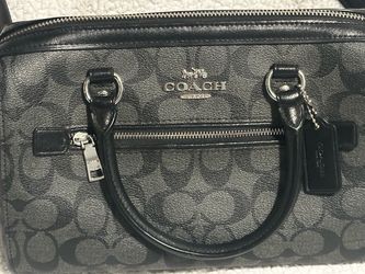 Coach Signature Satchel Crossbody Bag