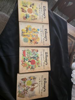 Disney Books Wonderful World of Knowledge 1