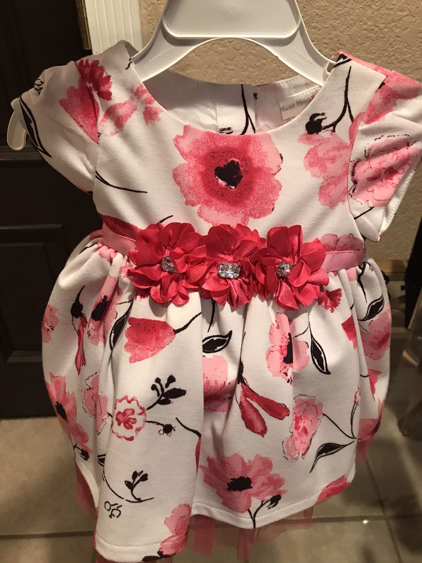 Little Baby Girl Flower Dress 6/9 Months
