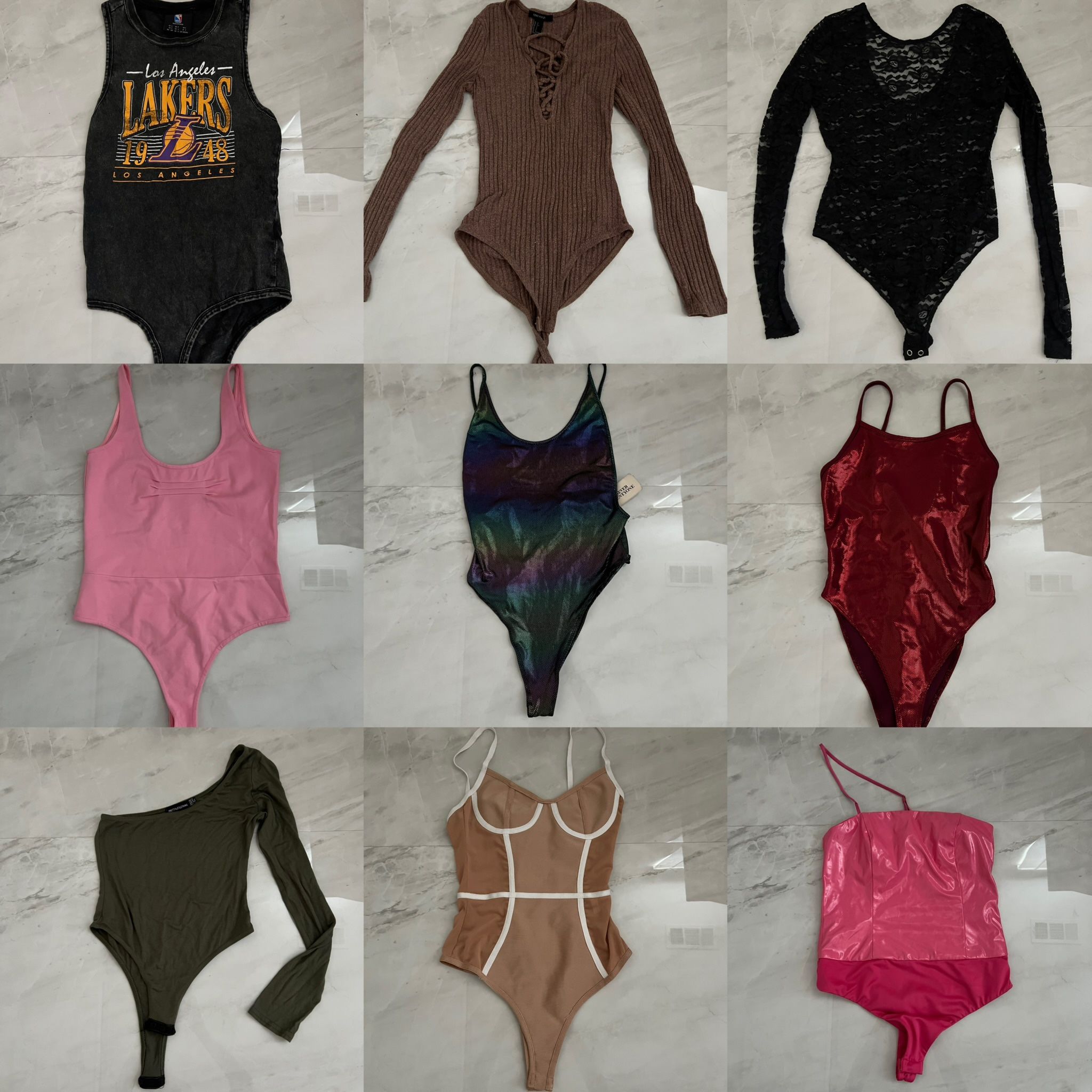 9 Bodysuits