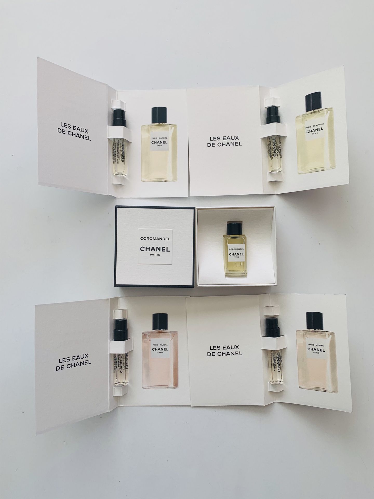 Chanel Paris Perfume Collection 5pc Set