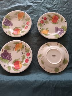 Dessert plates