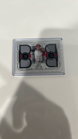 Joey Votto Game Used Memorabilia Numbered Out Of 99