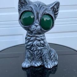 The Green Eyed Cat Statue