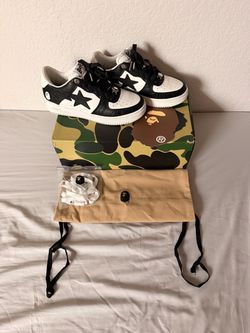 Bapesta shoes black size 7.0