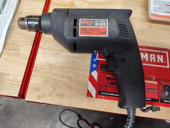 SKIL Corded Electric Drill 3/8 Reversible Single Speed