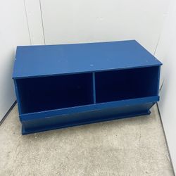 Children's 2-Bin Stackable Wooden Storage Cubby