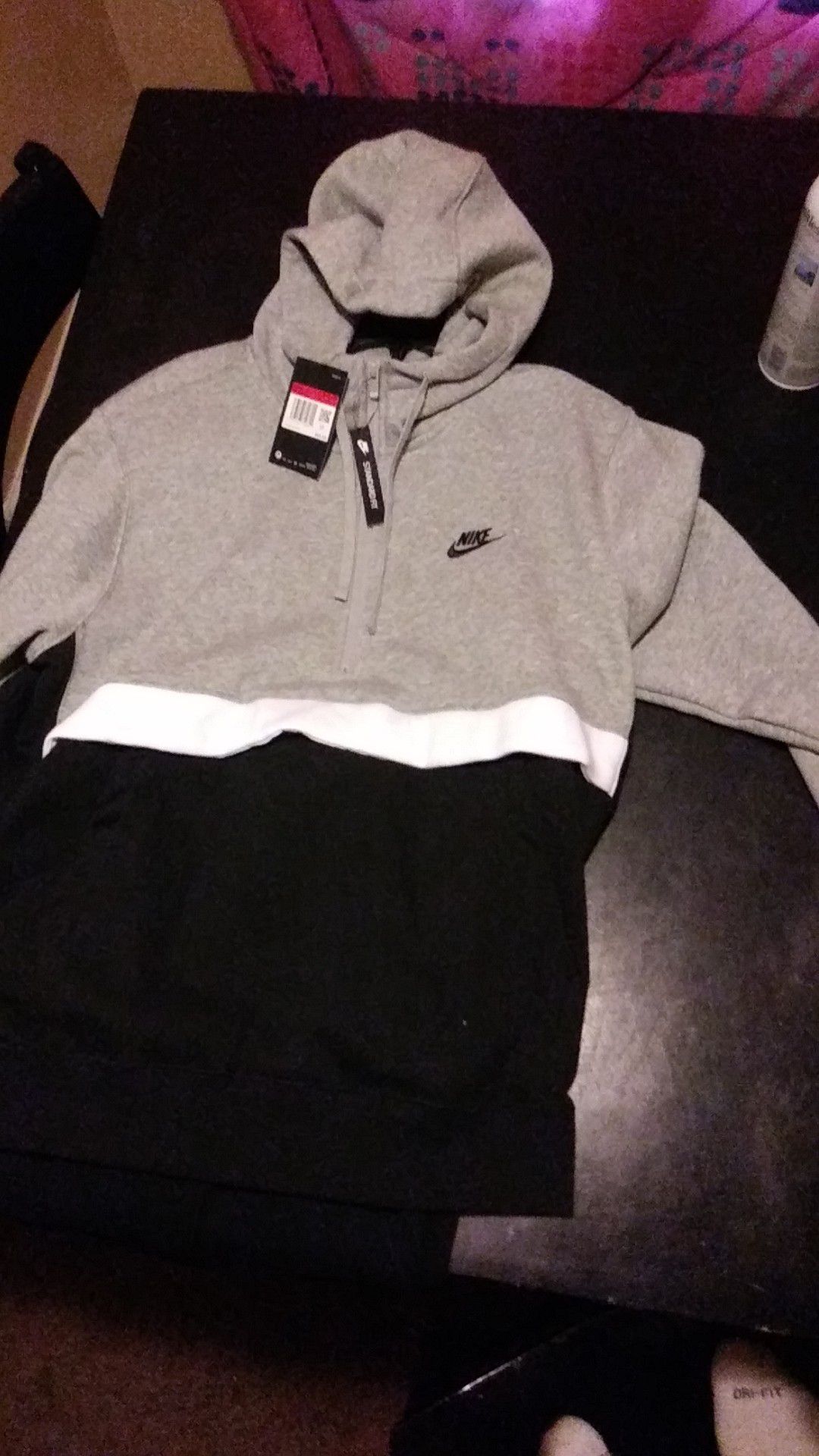 Nike hoodie and sweats set large top xl bottom