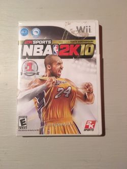 Wii NBA 2K10