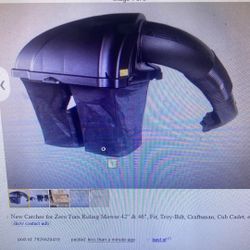 Riding Lawnmower Catcher for Zero Turn Mower