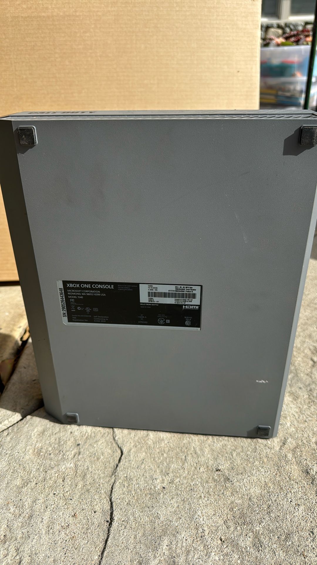 Xbox One Call Of Duty Special Edition 