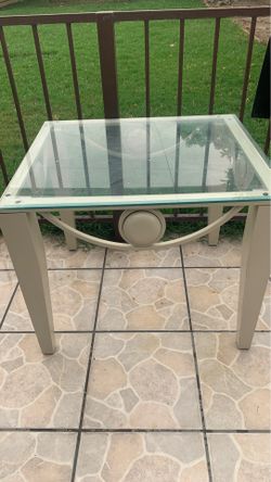 Glass table