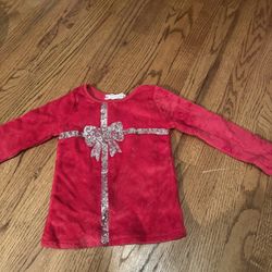 Size 6 red Christmas sweater