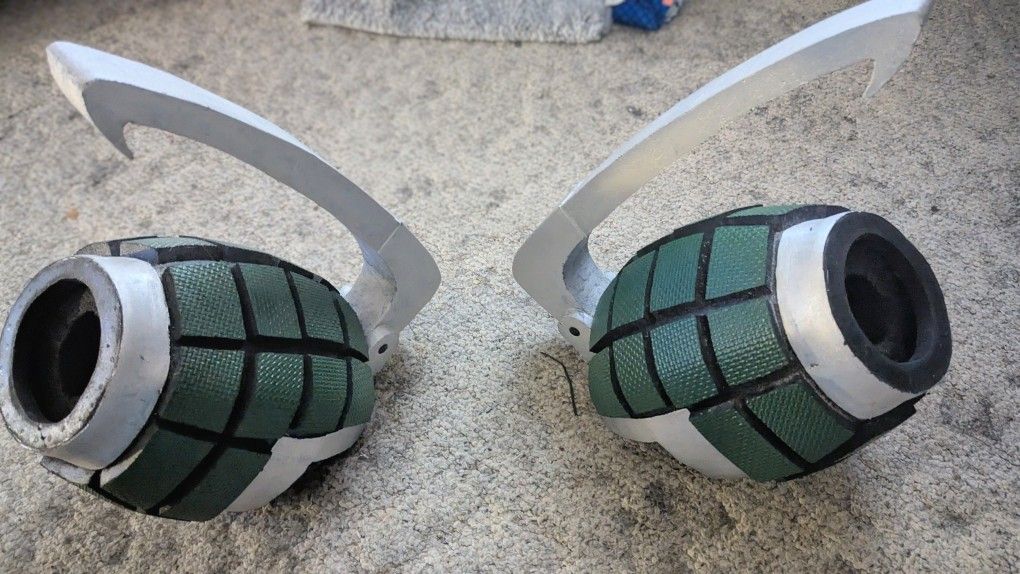 CUSTOM MHA Katsuki Bakugo Grenadier Bracers