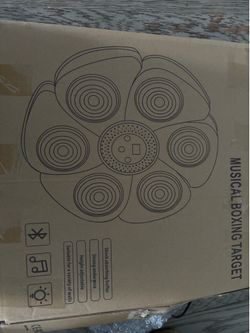 Máquina de boxeo musical electrónica