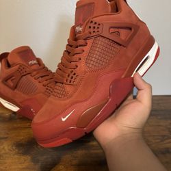 Air Jordan 4 Retro OG SP Nigel Sylvester Brick by Brick new size 9 with box high quality shoes