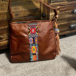 Brown Leather Bag 