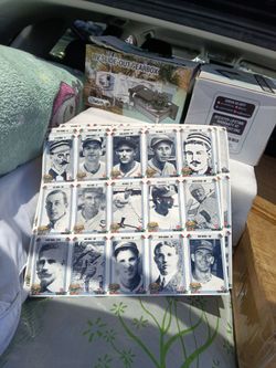 Vintage baseball cards