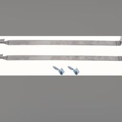 Oer FT4102B Impala 61-64 Bel Air 1961 Biscayne 1964 Fuel Tank Mounting Straps Stainless Steel with 20 Gallon Tank