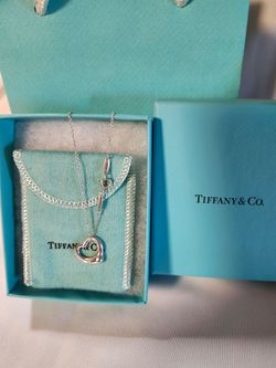 Tiffany & Co. Open Heart Peretti necklace 16"