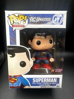 DC Universe Superman Funko Pop! Vinyl Figure PX Previews Exclusive