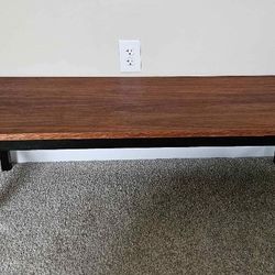 MCM COFFEE TABLE  (SOLID WOOD)