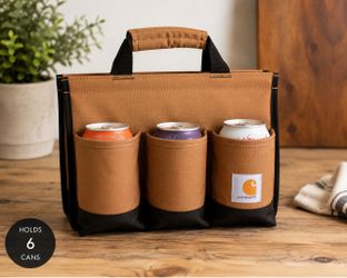 Carhartt 6-Can Beverage Caddy Tote