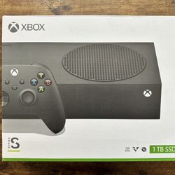 Xbox Series S 1TB Carbon Black New/Sealed!