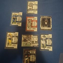 Panini Contenders Football Card Lot