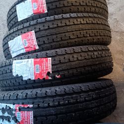 ST235x85x16 MasterTrack Trailer Tires Load Range E equivalent to 12Ply