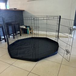 Extra Large Dog/Pet Pen With Top/bottom Cover