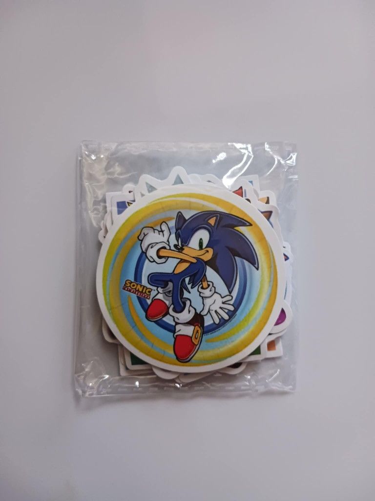 SONIC THE HEDGEHOG 25 PIECE STICKERS