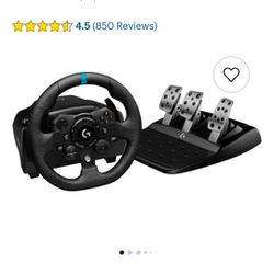 Gaming Wheel And Pedals
