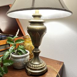 Vintage Brass Stiffel Lamp