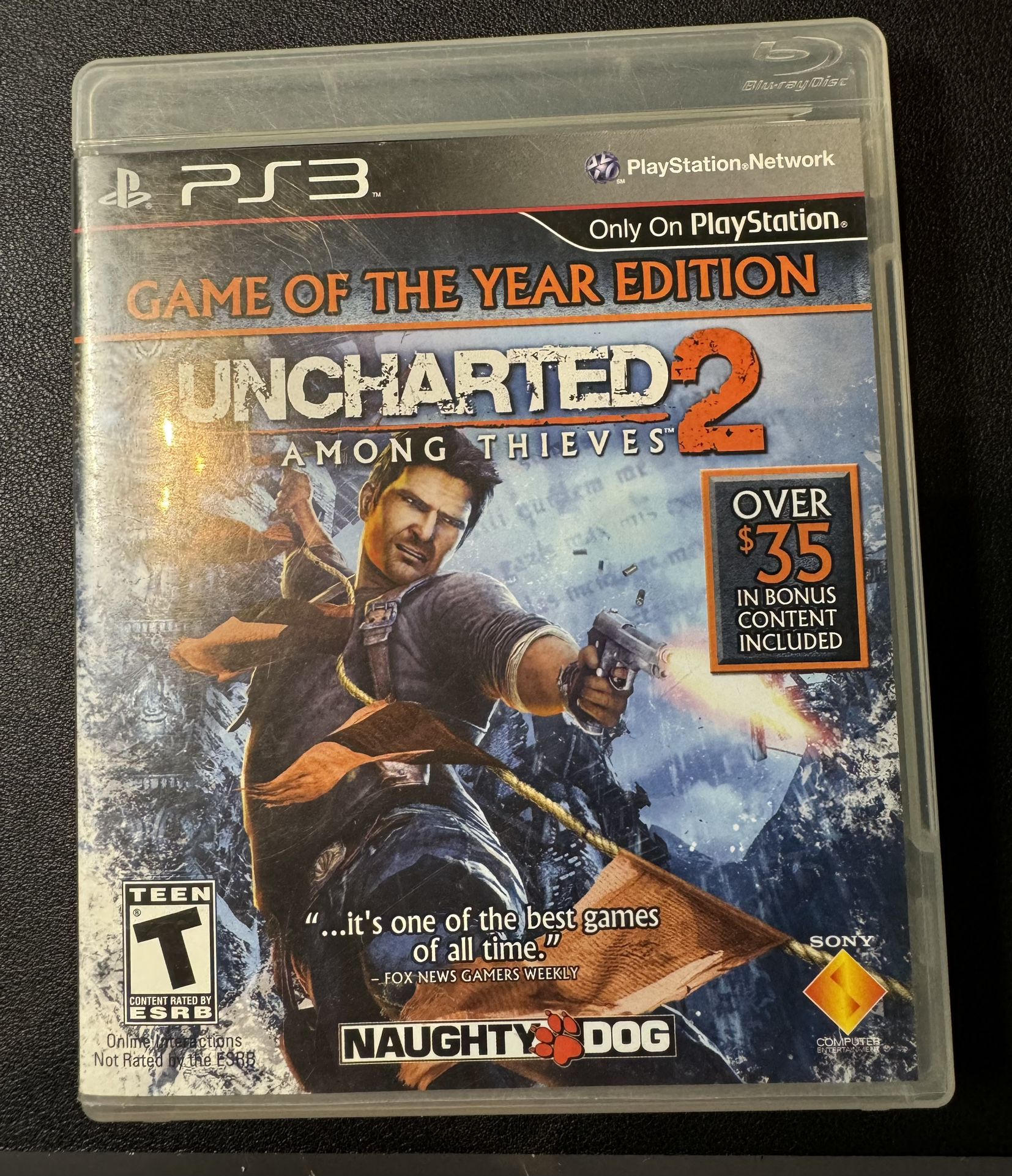 PS3 Uncharted 2 Among Thieves 