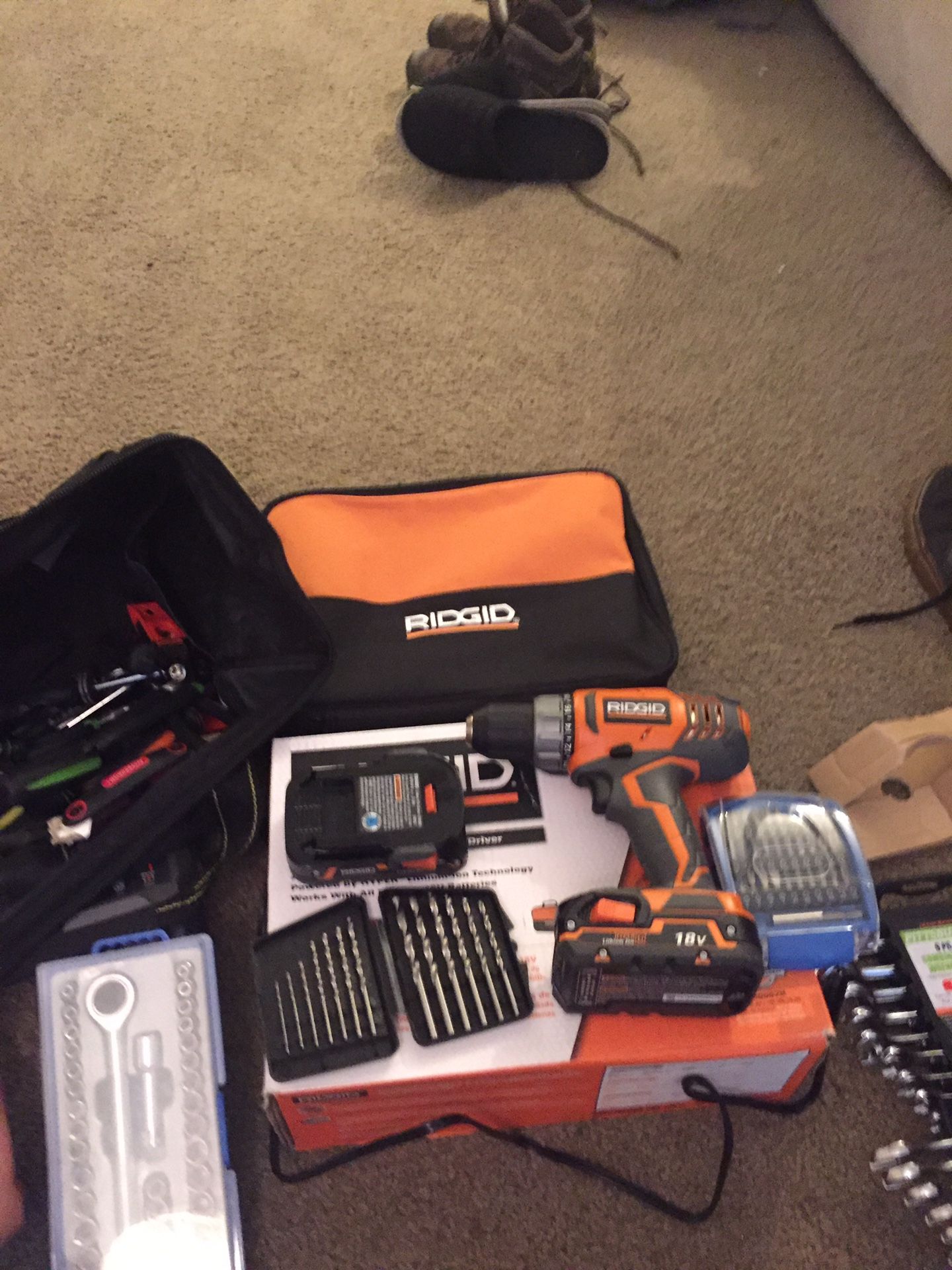 Brand new tools! Never used once. Wireless Rigid drill