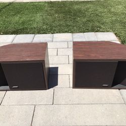 Vintage Bose Bookshelf Speakers 201 Series II (Series 2) 