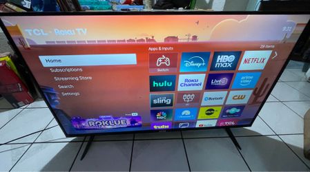 TCL ROKU TV 54” works great!