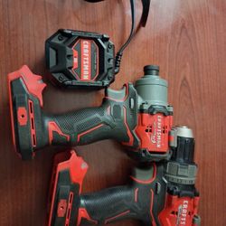 Craftsman V20 Brushless RP Drill + Impact Driver 