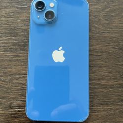 Blue iPhone 13. Unlocked For Any Carrier