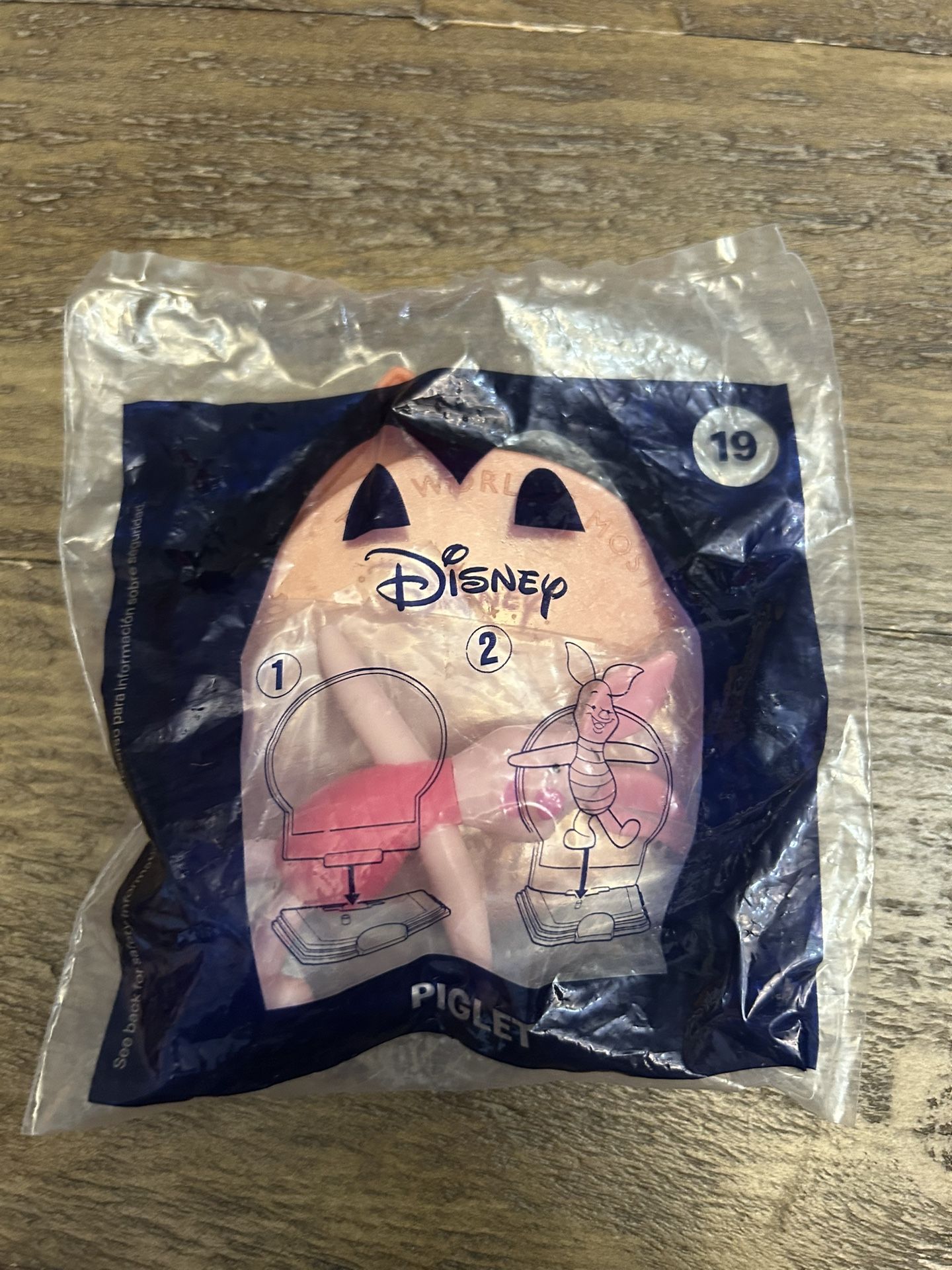 McDonalds 2021 Walt Disney World 50th Anniversary Happy Meal Toy Piglet #19!