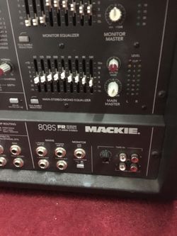 Mackie 808S 8-Channel 1200-Watt Powered Mixer