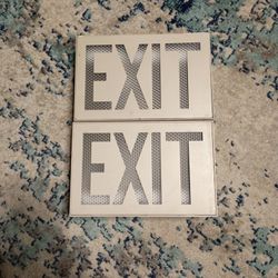 Exit Lights New Never Used