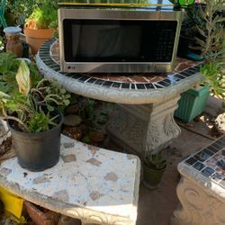 LG Microondas Plateado