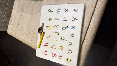 Learning toys, alphabet, magnetic