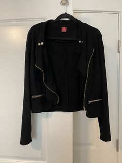 Suede Biker Jacket
