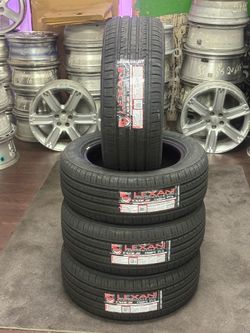 215/55/16 new tires Lexani set of 4