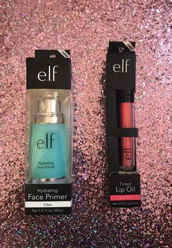 Elf primer and lip oil