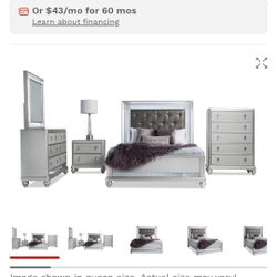 Diva Bob's Queen Bedroom Set With Storage Bench 